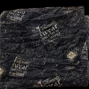 Harry Potter Marauders map scarf